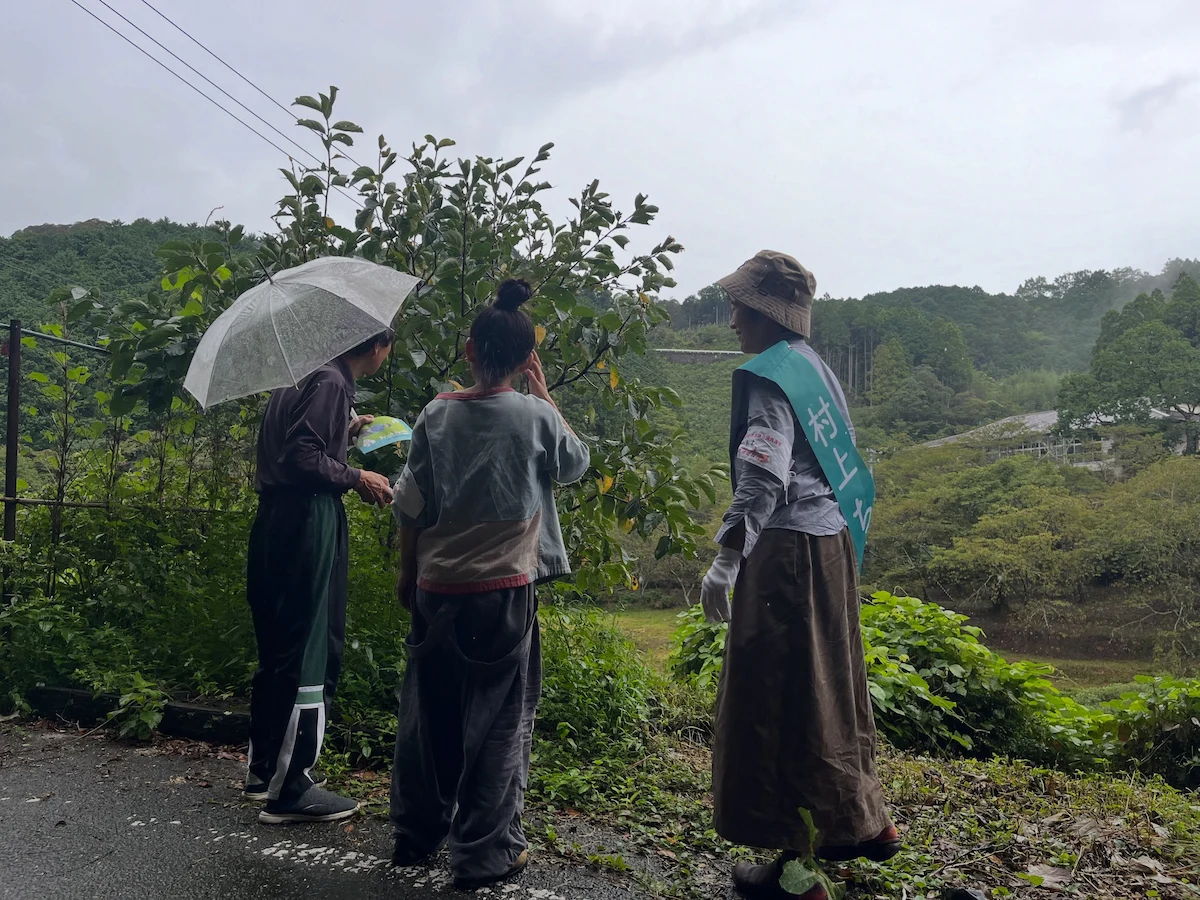 街宣のようす